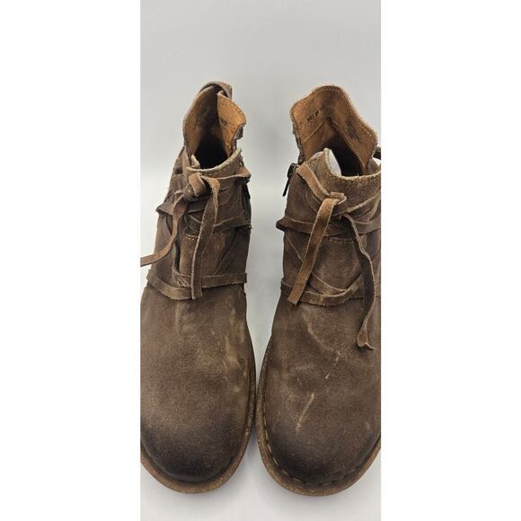 Born Tarkiln Ladies Ankle Boot Distressed Brown Size 9 - Picture 5 of 13
